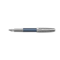 PARKER　SONNET  ボールペン　メタル&パールCT parker-sonnet-stainless-steel-